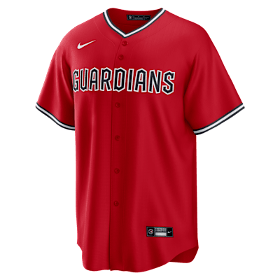 MLB Cleveland Guardians Kwan 38 ユニフォーム 赤 Steven Kwan Cleveland Guardians Men's Nike MLB Replica